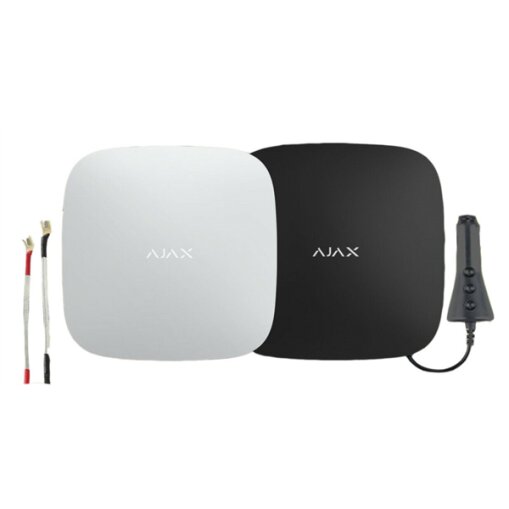 AJAX | Funk Alarmzentrale - Hub Plus 12/24Volt (schwarz)