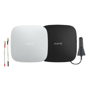 AJAX | Funk Alarmzentrale - Hub Plus 12/24Volt (schwarz)