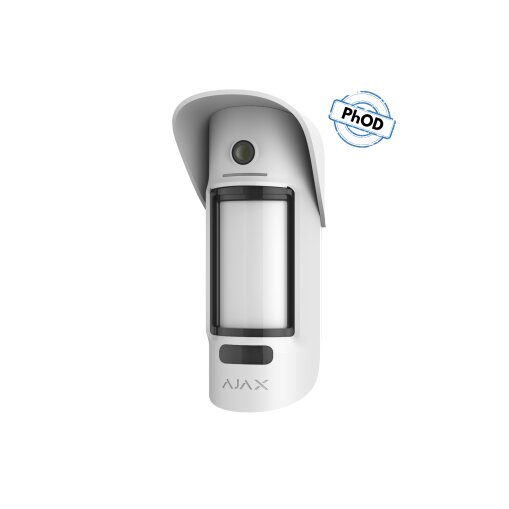 Ajax MotionCam Outdoor PhOD white EU
