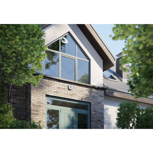 Ajax Brandplate for StreetSiren DoubleDeck white (10 Stk.) EU