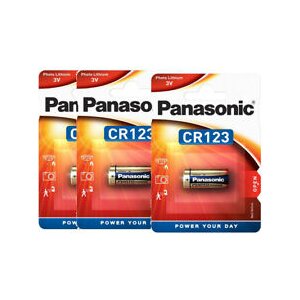 Panasonic CR123A Photo Power Lithium Batterie 10-Pack