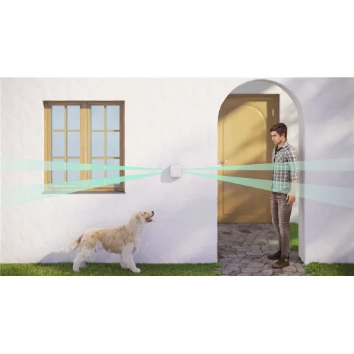 Ajax DualCurtain Outdoor white EU