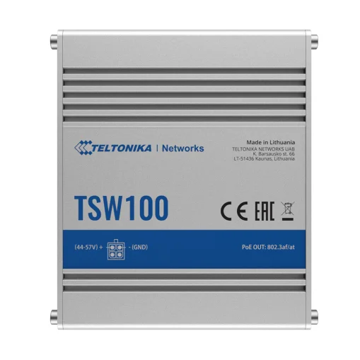 Teltonika TSW100 PoE Switch 5 10/100/1000