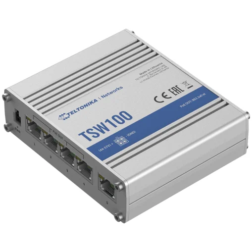 Teltonika TSW100 PoE Switch 5 10/100/1000