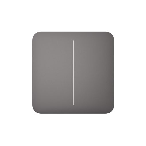 Ajax SoloButton 2-fach Schalter grey EU