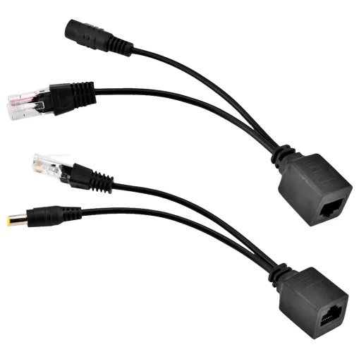 Passiver PoE-Injektor und Splitter