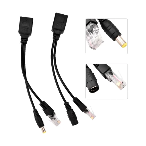 Passiver PoE-Injektor und Splitter