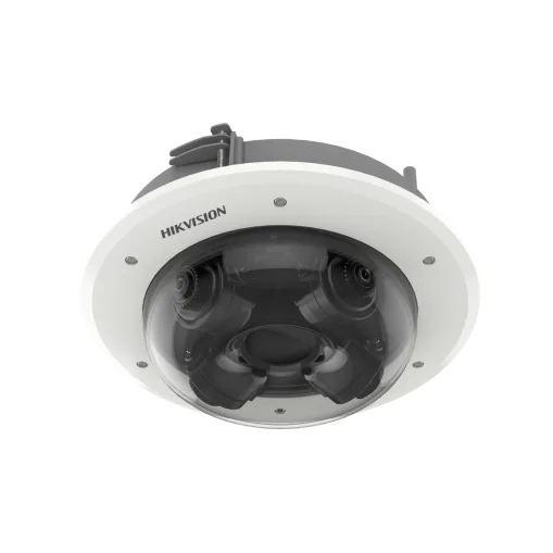 HIKVISION Panorama Dome IP Kamera 4x 5MP, 120 db WDR, IP67/IK10, 3x optischer Zoom