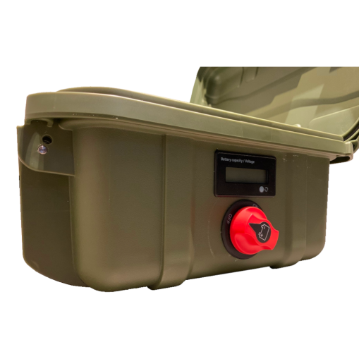 Ajax Hub - mobiler outdoor Koffer batteriebetrieben Blutorange/Ajax Hub/8 Wochen/mit Bedruck (einmalig 300€)