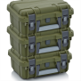 Ajax Hub - mobiler outdoor Koffer batteriebetrieben Olivegrün/Ajax Hub2/24 Wochen/ohne Bedruck