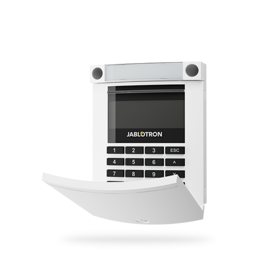 Jablotron JA-114E Bus- Zugangsmodul mit LCD Display, Tastatur und RFID- Lesegerät