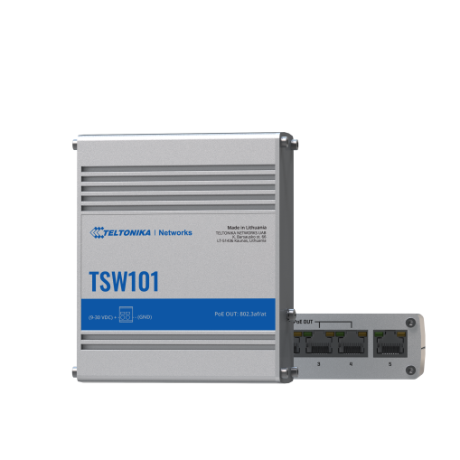 Teltonika TSW101 PoE+ Automotive Switch 5