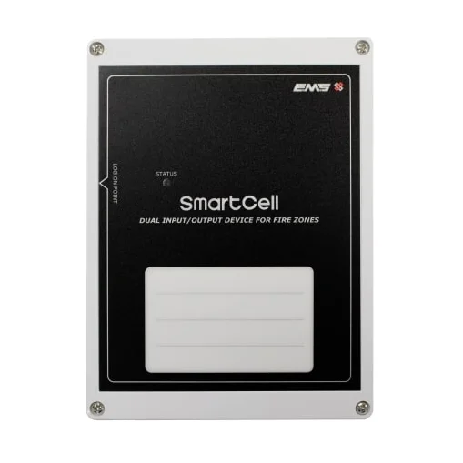 SmartCell Duales Funk Eingangs- und Ausgangsmodul - grau - für Feuer-Meldergruppe