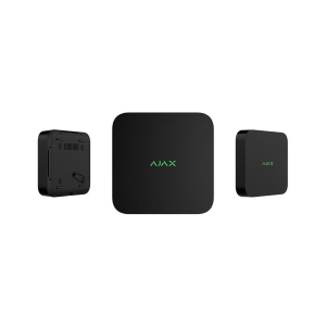 Ajax 8-Kanal NVR Netzwerkvideorekorder black