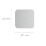 Ajax 8-Kanal NVR Netzwerkvideorekorder white