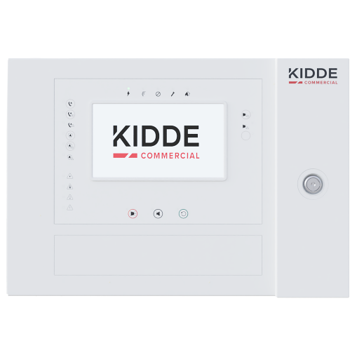 2X Adressierbarer Brandmelderzentralen-Repeater mit Touchscreen, kleines Gehäuse