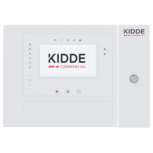 2X Adressierbarer Brandmelderzentralen-Repeater mit Touchscreen, kleines Gehäuse