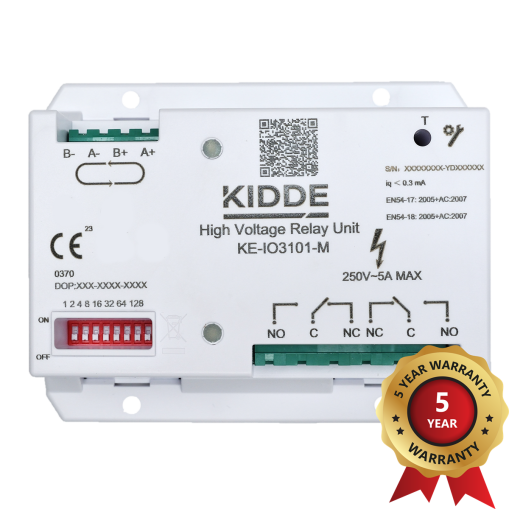 2X Intelligente adressierbare Netzschaltausgangseinheit mit Isolator