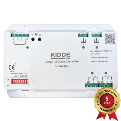 2X Intelligent adressierbare 2-Eingangs-/2-Ausgangseinheit mit Isolator