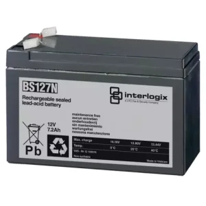 Batterie, 12 V, 7,2 Ah (nur für Brandmeldeanlagen...