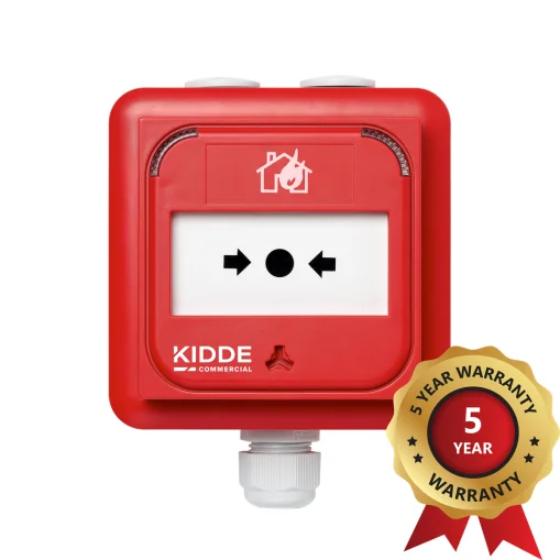 2X Intelligenter adressierbarer Handfeuermelder der Excellence-Serie mit Isolator, wetterfest
