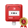 2X Intelligenter adressierbarer Handfeuermelder der Excellence-Serie mit Isolator, wetterfest