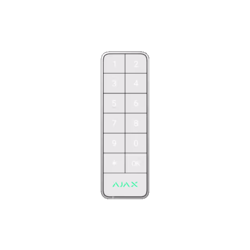 Ajax Superior KeyPad Outdoor Fibra white EU