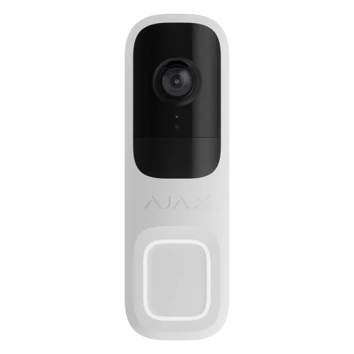 Ajax DoorBell white – Kabellose Türklingel mit zuverlässiger Funktion und stilvollem Design