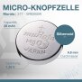 Murata 377 SR626SW Silberoxid Batterie | 10er-Box