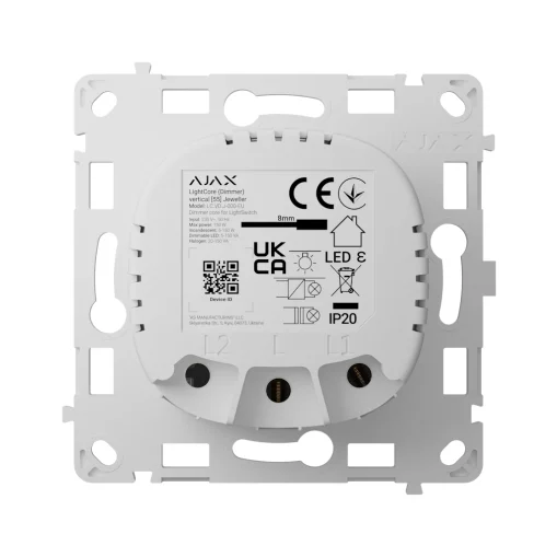 Ajax LightCore (Dimmer) vertical
