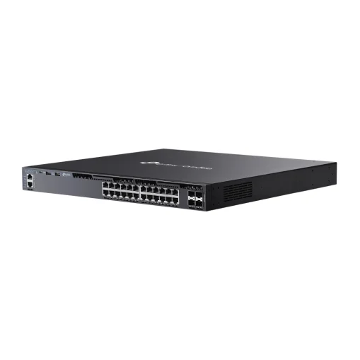 Omada 24-Port Gigabit Stackable L3 Managed Switch with 4 10G Slots
