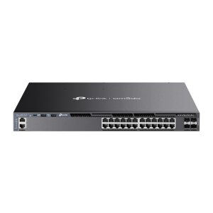 Omada 48-Port Gigabit Stackable Lite L3 Managed PoE++...