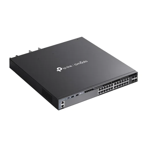 Omada 24-Port Gigabit Stackable Lite L3 Managed Switch with 4× 10G Slots