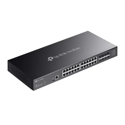 Omada 24-Port 2.5GBASE-T and 4-Port 10GE SFP+ L2+ Managed Switch with 16-Port PoE+ & 8-Port PoE++