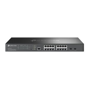 Omada 16-Port 2.5G and 2-Port 10GE SFP+ L2+ Managed...