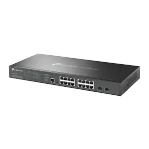 Omada 16-Port 2.5G and 2-Port 10GE SFP+ L2+ Managed...