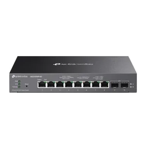 Omada 8-Port 2.5GBASE-T and 2-Port 10GE SFP+ Smart Switch...