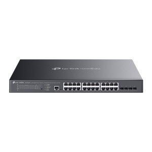 Omada 24-Port Gigabit and 4-Port 10GE SFP+ L2+ Managed...