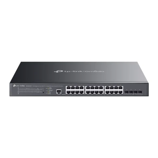 Omada 24-Port Gigabit L2+ Managed Switch with 4 10GE SFP+ Slots