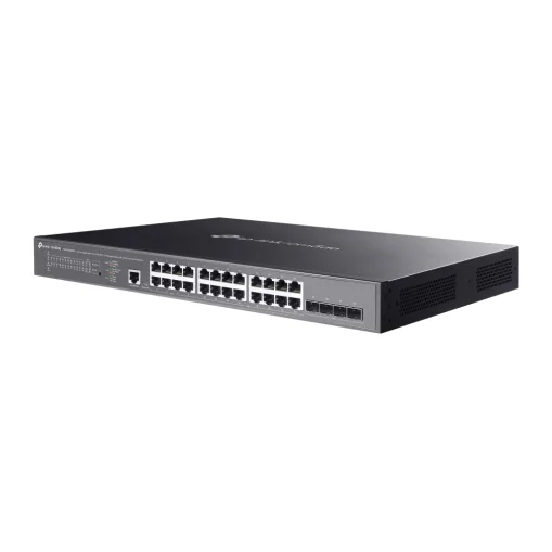 Omada 24-Port Gigabit L2+ Managed Switch with 4 10GE SFP+ Slots