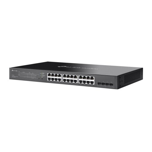 Omada 28-Port Gigabit Smart Switch with 16-Port PoE+ & Fanless design