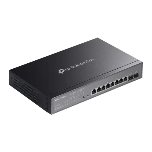 Omada 10-Port Gigabit Smart Switch with 8-Port PoE+