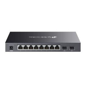 Omada 10-Port Gigabit Smart Switch with 8-Port PoE+