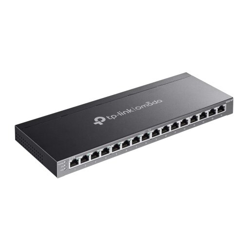 Omada 16-Port Gigabit Smart Switch with 8-Port PoE+