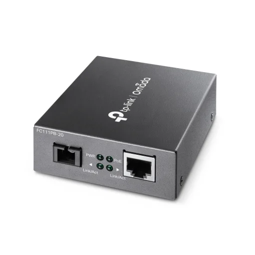 10/100Mbps WDM Media Converter with 1-Port PoE