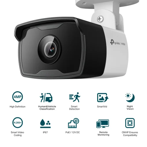 VIGI 4MP Outdoor IR Bullet Network Camera
