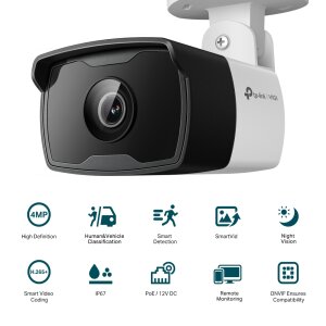 VIGI 4MP Outdoor IR Bullet Network Camera