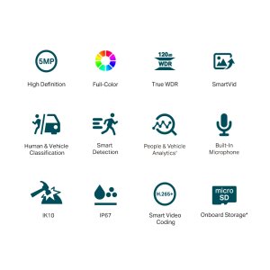 VIGI 5MP Vollfarb-Dome-Netzwerkkamera