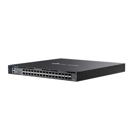 Omada 26-Port 10G Stackable L3 Managed Aggregation Switch with 6 25G Slots