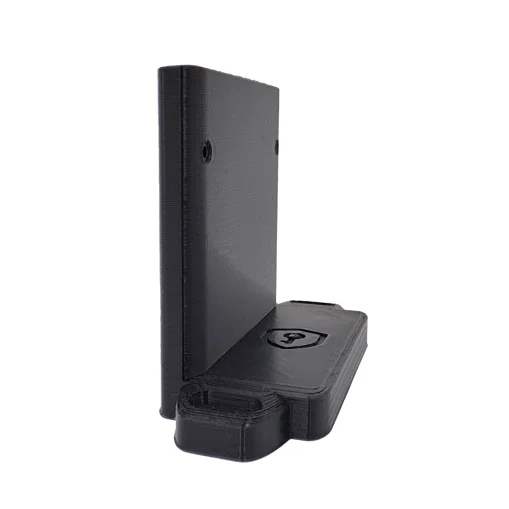 MotionCurtain Indoor Mount 90° 80mm High Black